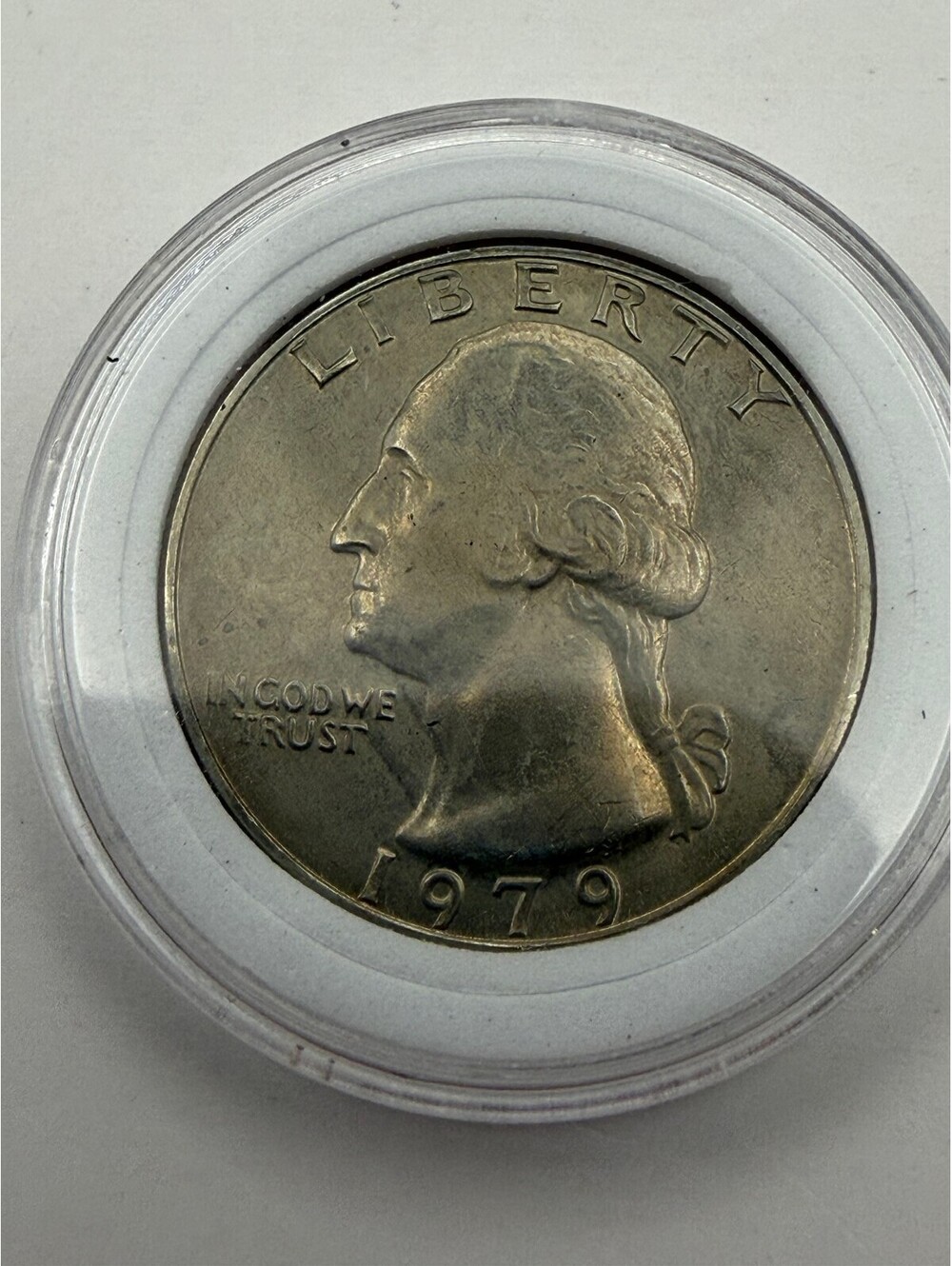 1979 Washington Quarter 25C Philadelphia No Mint Mark US Coin Ungraded